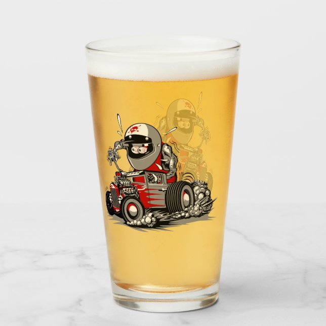 Copo De Pint Rã retrorreflectora de desenho (Frente (Preenchido))