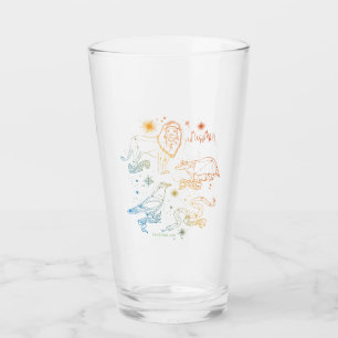 Copo De Pint Rainbow HOGWARTS™ Casas Constelações