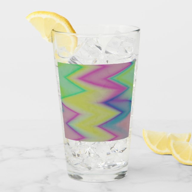 Copo De Pint Rainbow Zigzags (Gelo frontal)