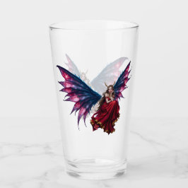 Copo De Pint Rainha das Fadas da Fantasia Sombria com Asas de B