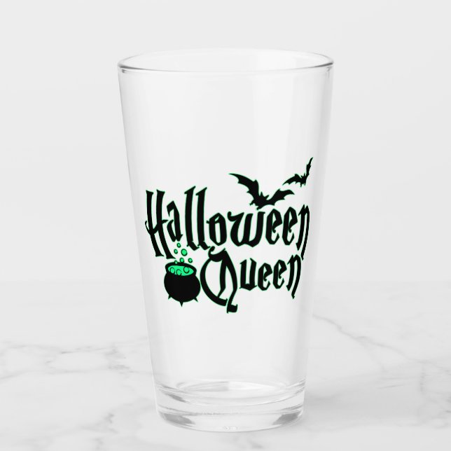 Copo De Pint Rainha de Halloween (Frente)