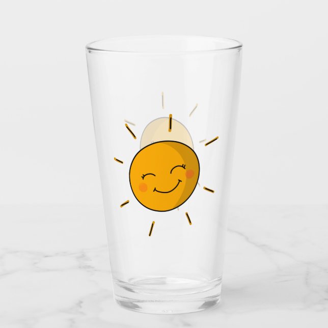 Copo De Pint Raio de sol (Frente)