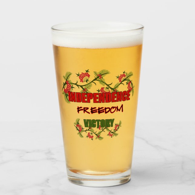 Copo De Pint Ramais de viburno (Frente (Preenchido))