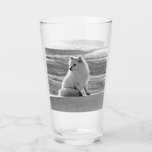 Copo De Pint Rapariga vintage EUA Alasca raposa ártica