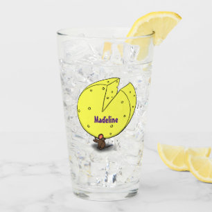 Copo De Pint Rato bonito com ilustração de desenho animado de