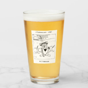 Copo De Pint Rato de Campo Engraçado do Rick London História em