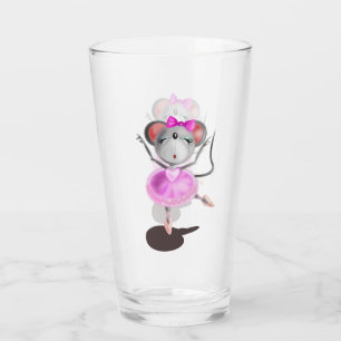 Copo De Pint Rato Pequeno Ballerina