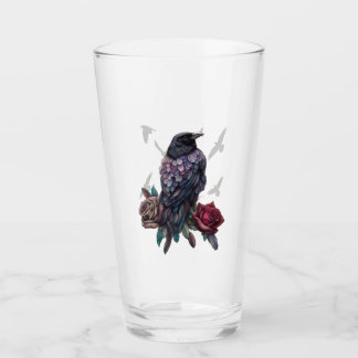 Copo De Pint Ravens Drinking or Beer Glass
