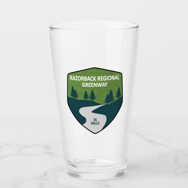 Copo De Pint Razorback Regional Greenway (Frente)