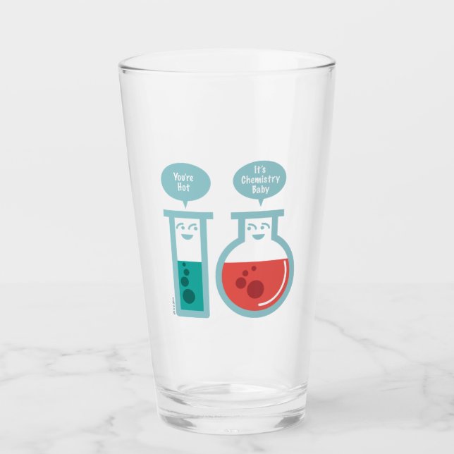 Copo De Pint Reacção química (Frente)