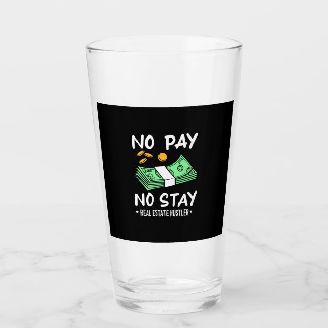 Copo De Pint Real Estate Hustler (Frente)