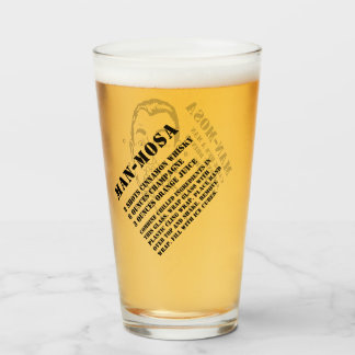 Copo De Pint Recipiente De Vidro-Mosa