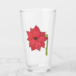 Copo De Pint Red Star Flower