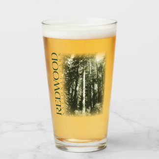 Copo De Pint Redwood Pint Glass, National Park Tumbler