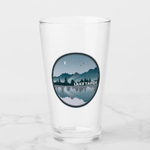 Copo De Pint Reflexão de Nevada no Lago Tahoe California