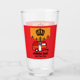 Copo De Pint Rei do Camper - Engraçado Acampamento RV
