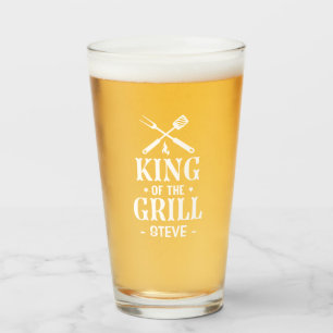 Copo De Pint Rei Personalizado do Grill