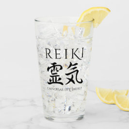 Copo De Pint Reiki 霊 気 Energia Caligráfica Japonesa