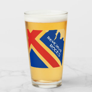 Copo De Pint Reiquejavique Rocha Vidro