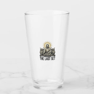 Copo De Pint Religioso Vintage DJ O Último Conjunto de Camisa D