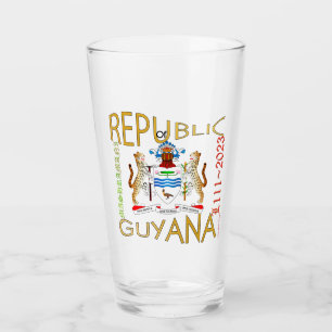 Copo De Pint República da Guiana Jubileu Estilo Americano