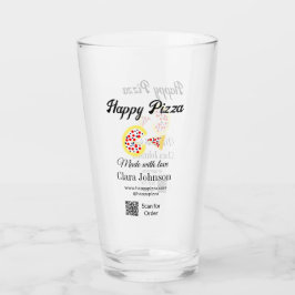 Copo De Pint Restaurante de pizza café pizzaria digitalize códi