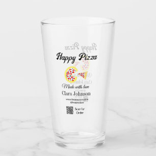 Copo De Pint Restaurante de pizza café pizzaria digitalize códi