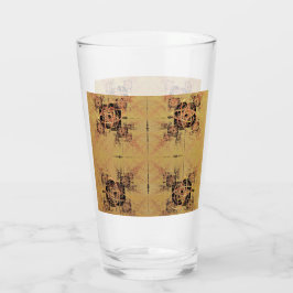 Copo De Pint Retângulo de ouro