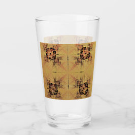 Copo De Pint Retângulo de ouro