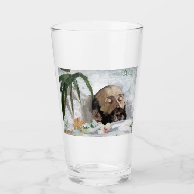 Copo De Pint Retrato de um Homem Morto (Mortalidade e Mortalida (Frente)