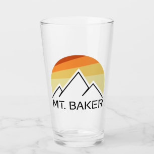 Copo De Pint Retro do Monte Baker