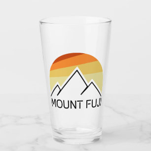 Copo De Pint Retro do Monte Fuji Japão