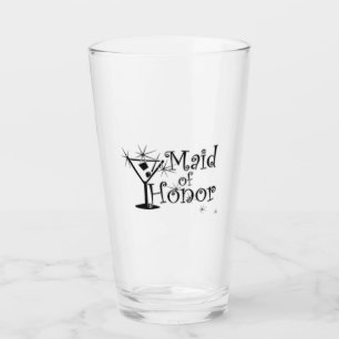 Copo De Pint Retro Martini - Dama de Honra Preto