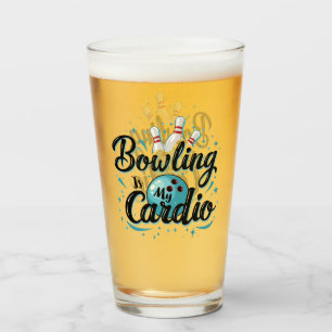 Copo De Pint Retro Neon "A Boliche É O Meu Cardio" Boliche Engr