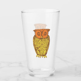 Copo De Pint Retro Owl
