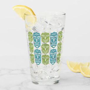 Copo De Pint Retro Tiki do Partido do Bar de Praia