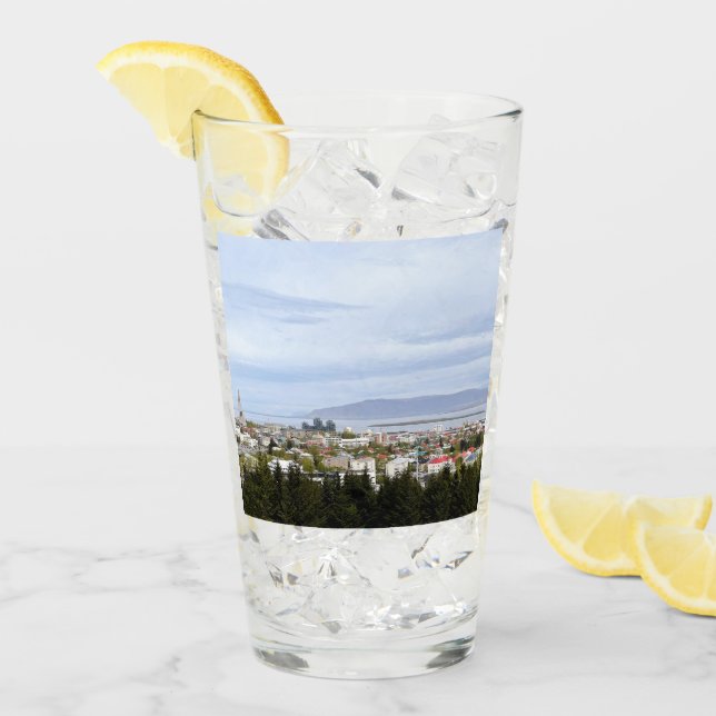 Copo De Pint Reykjavik Islândia Europe Viagem Foto (Gelo frontal)