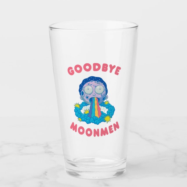 Copo De Pint RICK E MORTY™| Adeus, Moonmen (Frente)