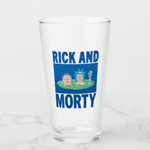 Copo De Pint RICK E MORTY™  Atravessando o Portal