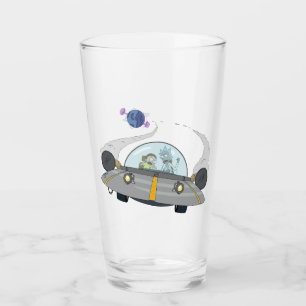 Copo De Pint RICK E MORTY™  Desembarque Em Navio Espacial