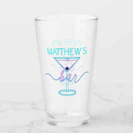 Copo De Pint Rico Script Diversão Cores Diversão Bar Diversão