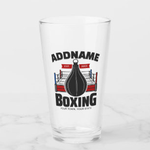 Copo De Pint Ringue de Boxe ADICIONE NOME Sacos de Pancada do T