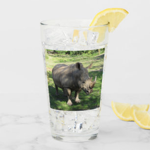 Copo De Pint Rinoceronte Tumbler / Vidro do Agitador