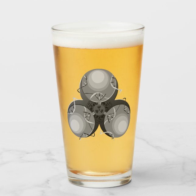 Copo De Pint Risco biológico de vírus de pragas (Frente (Preenchido))