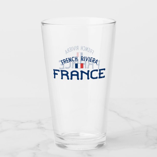 Copo De Pint Riviera francesa desapontada França (Frente)