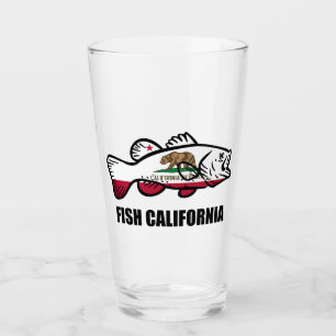 Copo De Pint Roba de Peixe California Bass