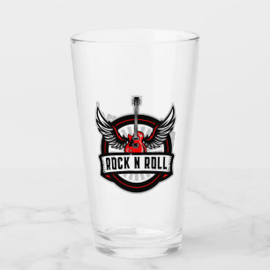 Copo De Pint Rock and Roll Guitar com Asas