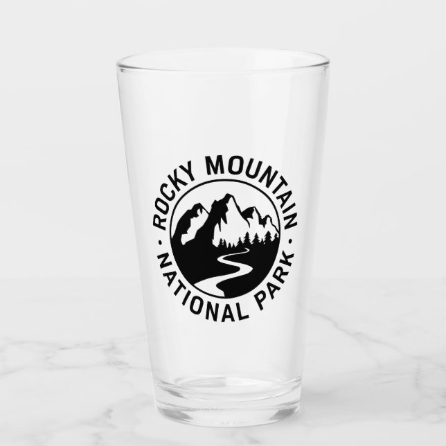 Copo De Pint Rocky Mountain National Park Emblem (Frente)