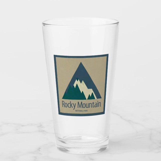 Copo De Pint Rocky Mountain National Park Rustic (Frente)