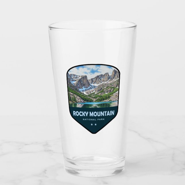 Copo De Pint Rocky Mountain National Park Shield (Frente)